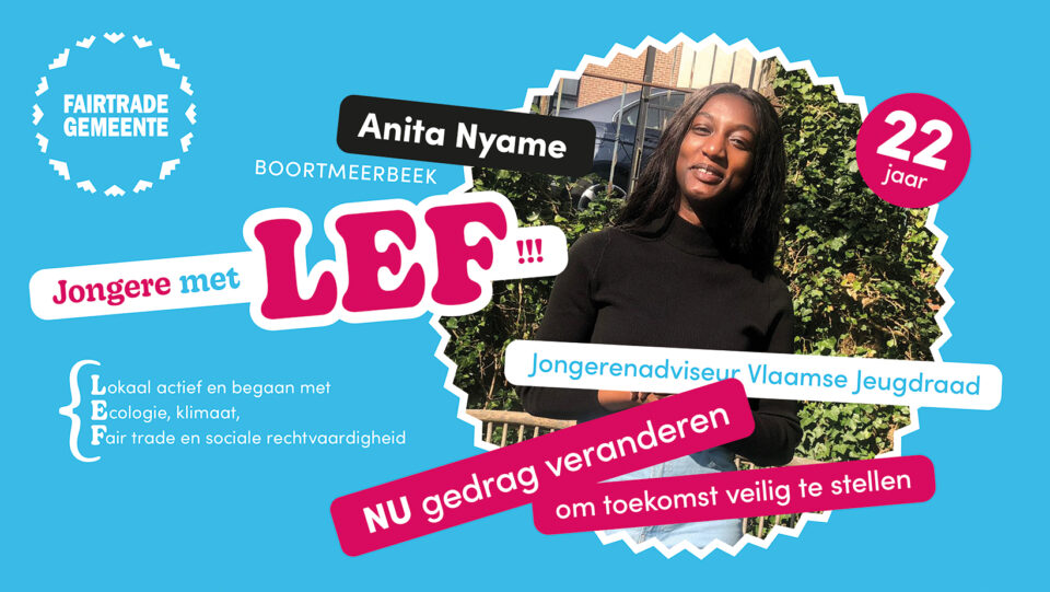 Anita Nyame (22) uit Boortmeerbeek